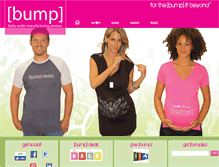 Tablet Screenshot of bumpbabies.com